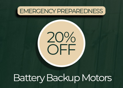 Backup Battery Motors Offer
